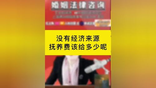 沒有經(jīng)濟(jì)來(lái)源的情況下，撫養(yǎng)費(fèi)該如何確定？專業(yè)律師為您解答